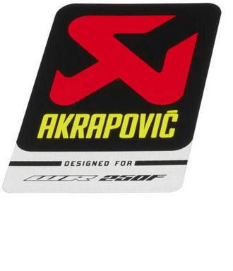 Yamaha OEM / ヤマハ純正 Akrapovič  (アクラポビッチ) アルミ エキゾーストスティッカー l 90798-31806-12