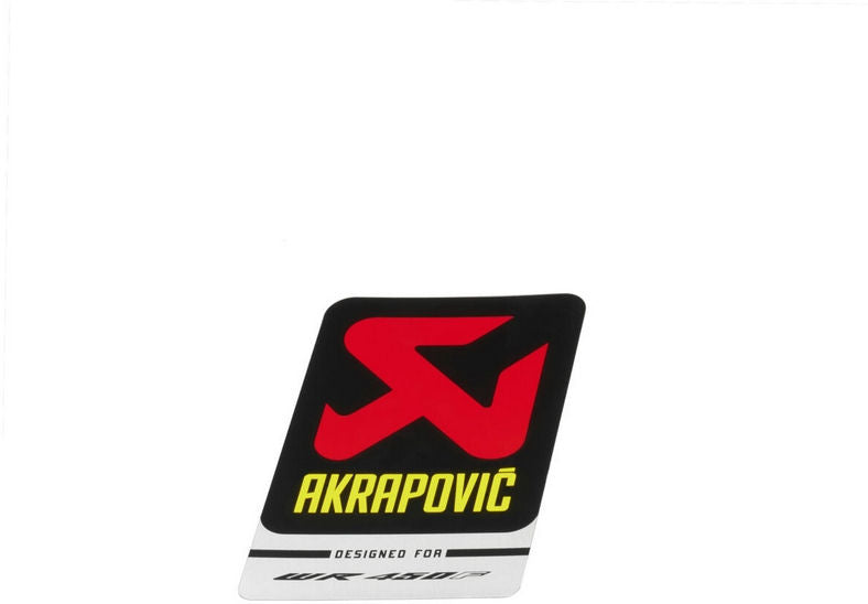 Yamaha OEM / ヤマハ純正 Akrapovič  (アクラポビッチ) アルミ エキゾーストスティッカー l 90798-31907-04