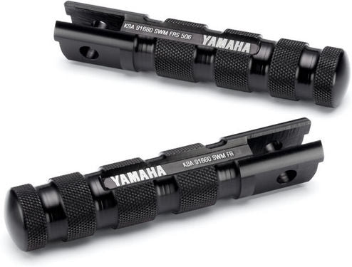 Yamaha OEM / ヤマハ純正 ビレット パッセンジャー フットペグセット l BK6-FPPEG-00-00
