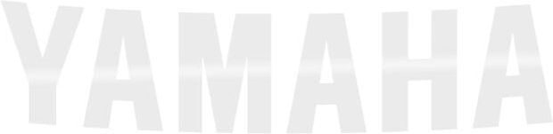 YAMAHA OEM / ヤマハ純正商品 Reflective rim sticker for 1 wheel (front) | YME-FSGEN-10-01