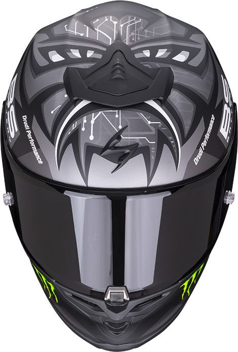 スコーピオン Exo フルフェイスヘルメット R1 Fabio Monster Replica