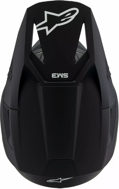 Alpinestars Youth S-M3 Solid Helmet, Black, Size S | 8302425 Alpinestars Youth S-M3 Solid Helmet, Black, Size S | 8302425