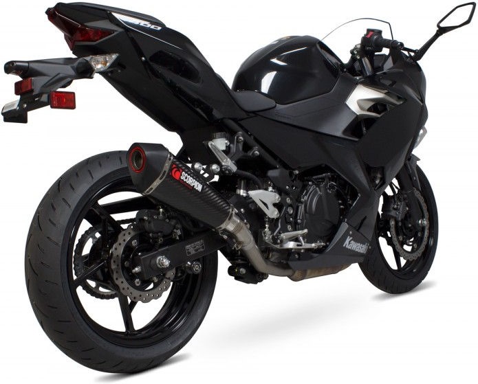SCOPRION MUFFLERS Serket Taper Slip-on, Carbon Fibre Sleeve