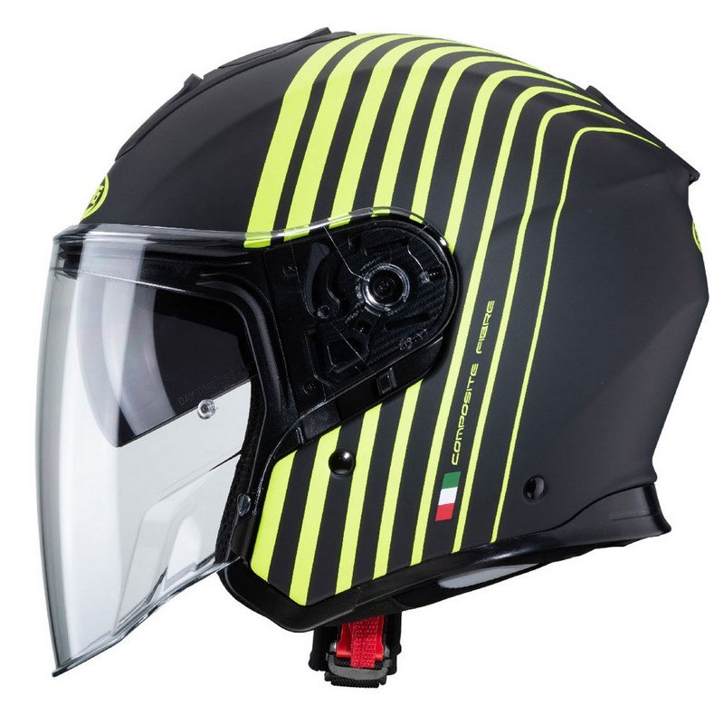 Caberg / カバーグ カベルグ フライオン バカリ ヘルメット ブラック ネオン イエロー | C4HC00A7