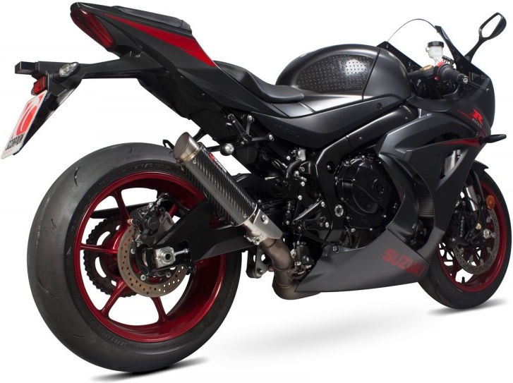 Scorpion / スコーピオンエキゾースト RP1-GP スリップオン カーボンファイバースリーブ Suzuki GSX-R 1000 17-Current 2017 - 2018 | SI1011CEM