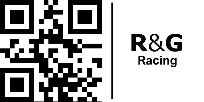 R&G Racing / アール&ジーレーシング Rearsets, Black | RSET12BK