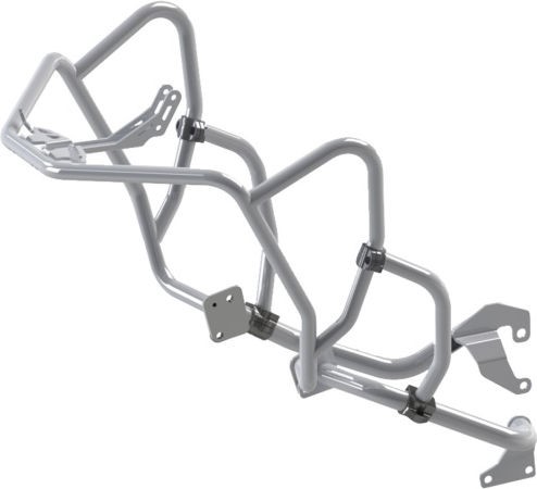 Altrider / アルトライダー Lower Crash Bars with Mesh Headlight Guard for Honda CRF1100L Africa Twin ADV Sports (with installation bracket) - Silver | AS20-0-1410 Altrider / アルトライダー Lower Crash Bars with Mesh Headlight Guard for Honda CRF1100L Africa Twin ADV Sports (with installation bracket) - Silver | AS20-0-1410