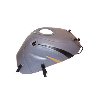 Bagster / バグスター タンクカバー スチール グレー/トップ ブラック / havanna brown KAWASAKI ZX 6 R 1999 | 1361E Bagster / バグスター タンクカバー スチール グレー/トップ ブラック / havanna brown KAWASAKI ZX 6 R 1999 | 1361E
