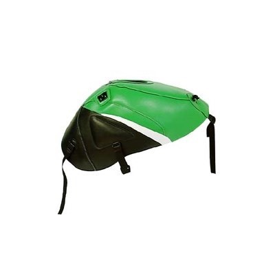 Bagster / バグスター タンクカバー グリーン/ブラック/トップ ホワイト KAWASAKI ZX 6 R/ 636 2002 | 1361M Bagster / バグスター タンクカバー グリーン/ブラック/トップ ホワイト KAWASAKI ZX 6 R/ 636 2002 | 1361M