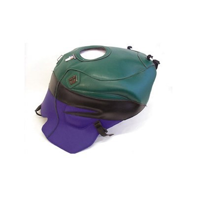 Bagster / バグスター タンクカバー フォレストグリーン/ブラック/ダーク バイオレット KAWASAKI ZX 9 R NINJA 1994-1997 | 1270G Bagster / バグスター タンクカバー フォレストグリーン/ブラック/ダーク バイオレット KAWASAKI ZX 9 R NINJA 1994-1997 | 1270G