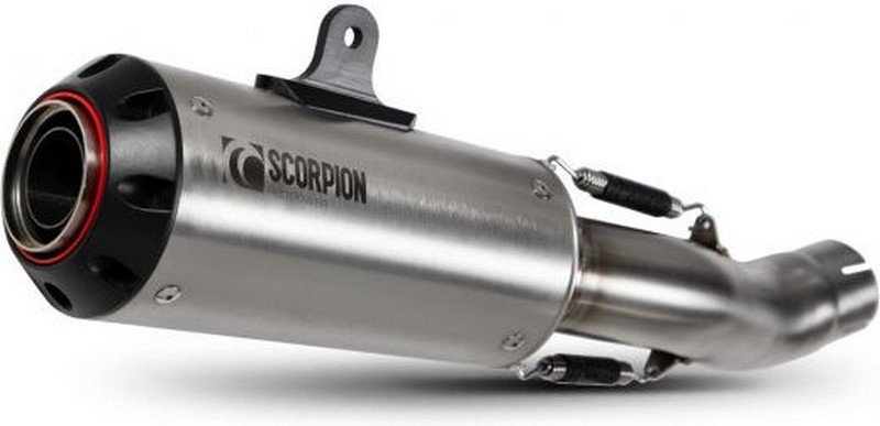 Scorpion / スコーピオンマフラー Red Power Slip-on Brushed Stainless Steel Sleeve | PHA186SEO