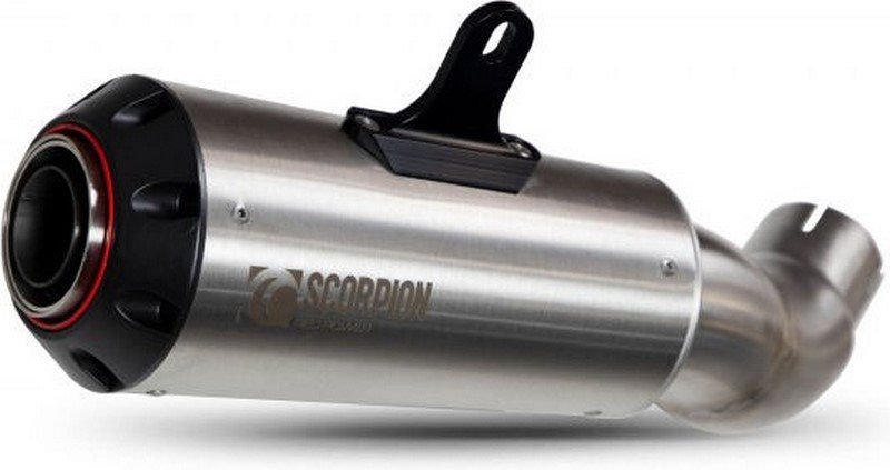 Scorpion / スコーピオンマフラー Red Power Slip-on Brushed Stainless Steel Sleeve (NON EU HOMOLOGATED) | PKA114SEO