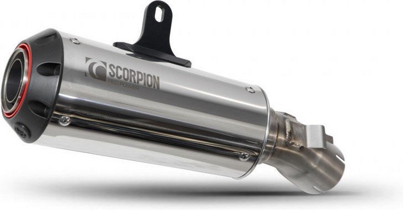 Scorpion / スコーピオンマフラー Red Power Slip-on Polished Stainless Steel Sleeve (NON EU HOMOLOGATED) | PKA123SEO