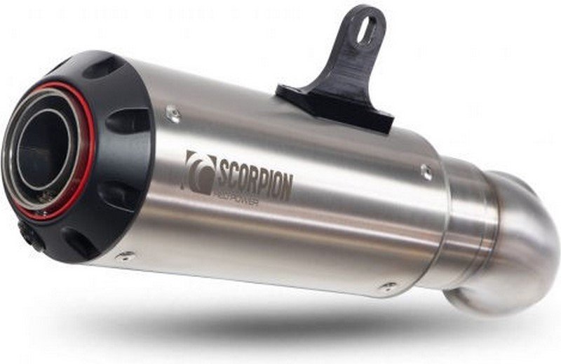 Scorpion / スコーピオンマフラー Red Power Slip-on Brushed Stainless Steel Sleeve (NON EU HOMOLOGATED) | PKA136SEO