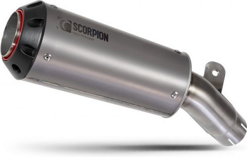 Scorpion / スコーピオンマフラー Red Power Slip-on Titanium Sleeve (NON EU HOMOLOGATED) | PSI125TEO