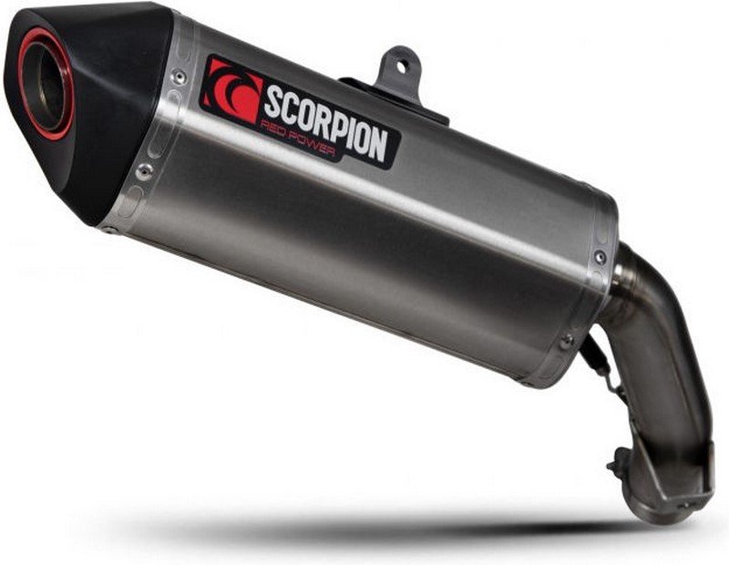 Scorpion / スコーピオンマフラー Serket Parallel Slip-on Brushed Stainless Sleeve (NON EU HOMOLOGATED) | RKA132SEO