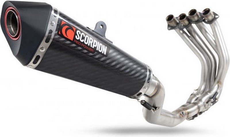 Scorpion / スコーピオンマフラー Serket Taper Full System Carbon Fibre Sleeve (NON EU HOMOLOGATED) | RKA141SYSCEO