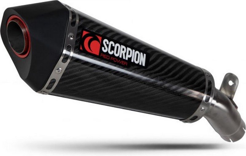 Scorpion / スコーピオンマフラー Serket Taper Slip-on Carbon Fibre Sleeve | RSI125CEO