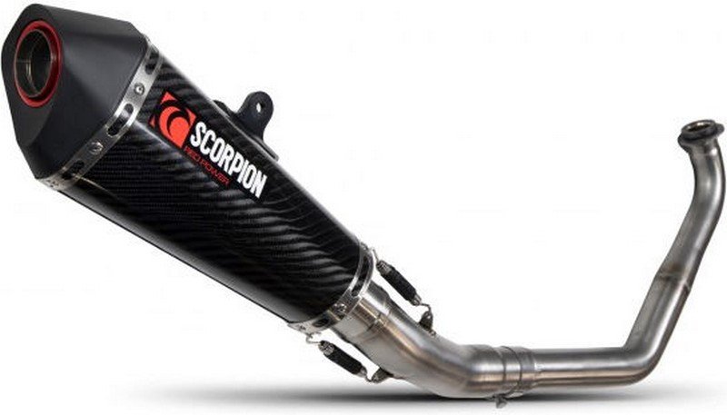 Scorpion / スコーピオンマフラー Serket Taper Full System Carbon Fibre Sleeve | RYA113SYSCEO