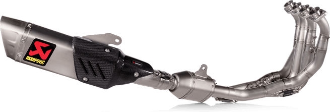 アクラポビッチ トラックデイ リンクパイプ/ステンレス コレクター| L-Y6SO4/TD- ユーロネットダイレクトバイク用品通販店