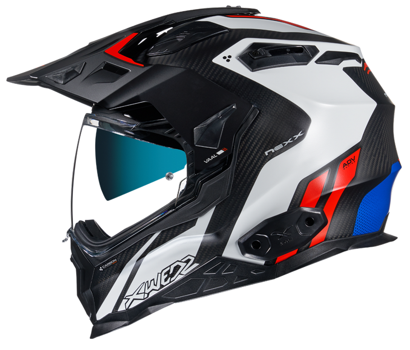 Nexx / ネックス ヘルメット Adventure X.WED2 CARBON VAAL White Red 