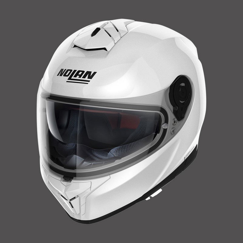 NOLAN / ノーラン Full Face Helmet N80.8 Classic N-com Metal White 