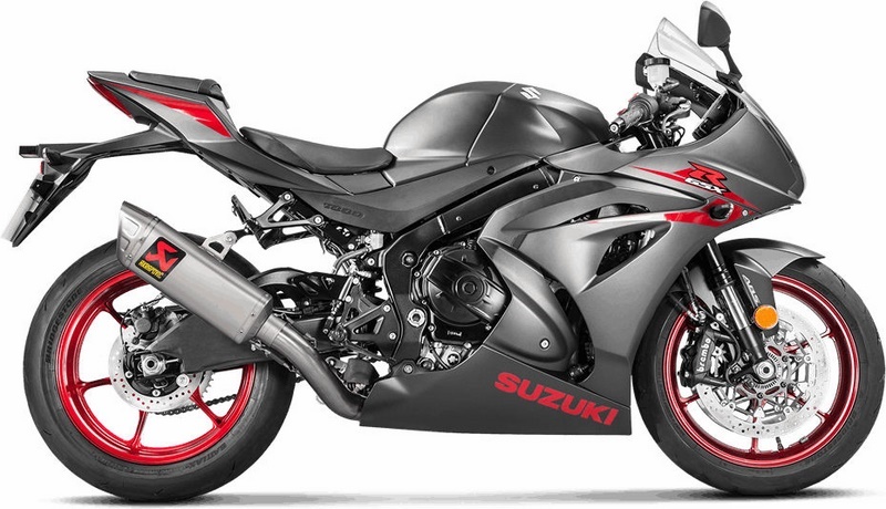スズキGSX-R1000用アクラボビッチチタンマフラー | www