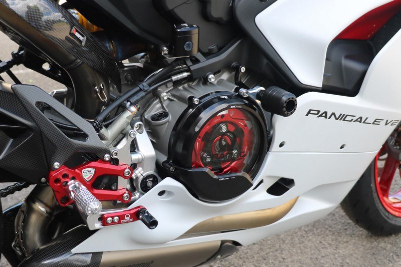 CNC Racing / シーエヌシーレーシング Frame crash protections Ducati