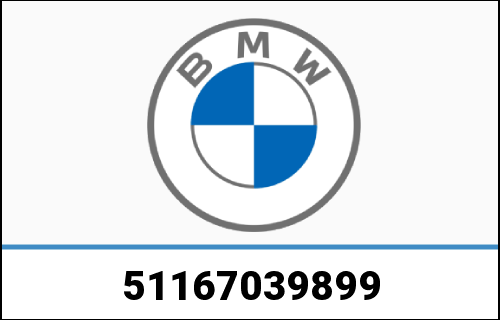 BMW 純正 ドア ミラー LH ヒーター付 ガラス無 | 51167039899