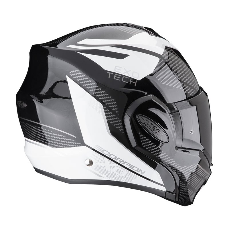 Scorpion / スコーピオン Exo Tech Evo Animo Helmet Black White XS