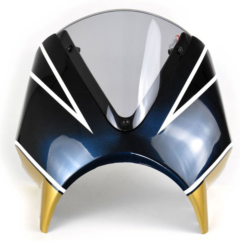 Pyramid Plastics / ピラミッドプラスチック Fly Screen | Metallic Blue/Gold (Candytone  Blue/Gold) | Kawasaki Z 900 RS 2022> | 23500K