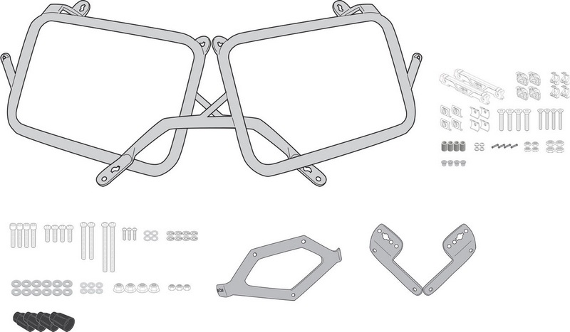Givi / ジビ スペシフィックパニアホルダー Monokey Cam-Side