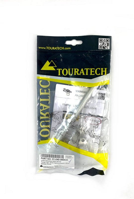 TOURATECH / ツラーテック ハンドルクロスバー 【250mm】22-28mm径バー用 | 01-040-0604-0 TOURATECH / ツラーテック ハンドルクロスバー 【250mm】22-28mm径バー用 | 01-040-0604-0