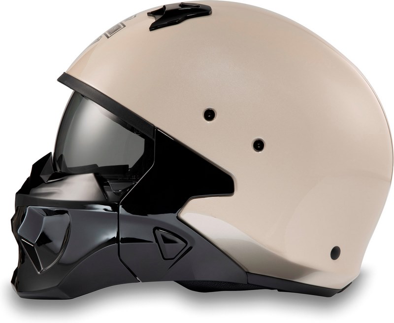 Harley-Davidson Compound X07 2-In-1 ヘルメット, White Sand Pearl Gloss | 97223-23EX Harley-Davidson Compound X07 2-In-1 ヘルメット, White Sand Pearl Gloss | 97223-23EX