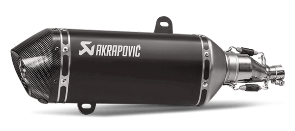 Akrapovic /アクラポビッチ スリップオン Line (SS) Vespa GTS 125/150 i.e Super (2009-2018) | S-VE125SO1-HZBL