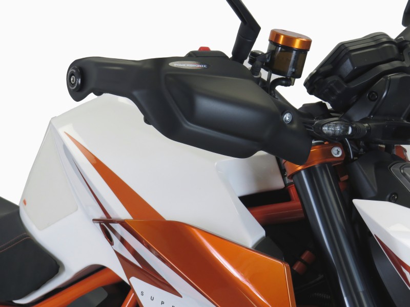 Powerbronze / パワーブロンズ ハンドガード KTM ,1290 SUPER DUKE R, 14-16, マット ブラック | 380-KT101-070