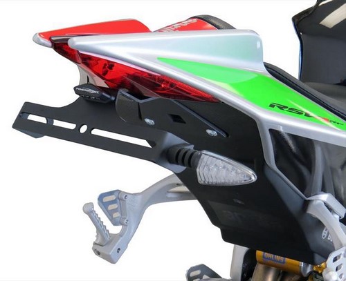 Powerbronze / パワーブロンズ エリミネーター APRILIA ,RSV4 RF, 15-19 ,RSV4 RR, 15-19 ,RSV4 1100 FACTORY, 19 (2 PART), ブラック | 500-A101-003