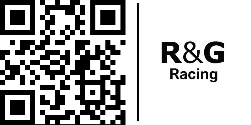 R&G (アールアンドジー) キックスタンドシュー ブラック/シルバー | PKS0005SI