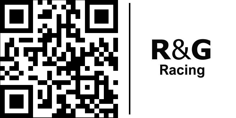 R&G (アールアンドジー) エンジンケースカバーセット ポリプロピレン ブラック | KEC0086BK