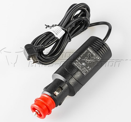 SW-MOTECH / SWモテック アダプター Dual Norm プラグ Mini-USB 12 V 180 cm コイル状ケーブル | EMA.00.107.10301