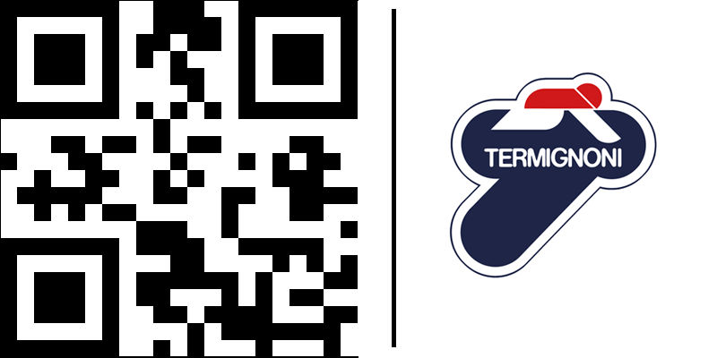 Termignoni / テルミニョーニ クランプ リベット エンドカップADE, ステンレス YAMAHA MT07 / XSR700 (2014-2019) | Y104REV3