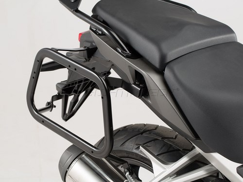 SWモテック / SW-MOTECH クイックロック EVO サイドキャリアー ブラック Honda VFR 800 X Crossrunner (15-)