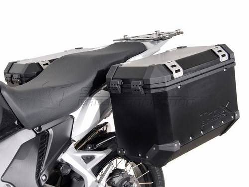 SWモテック / SW-MOTECH QUICK-LOCK（クイックロック） EVO サイドキャリア ブラック Honda VFR 1200 X Crosstourer (12-)