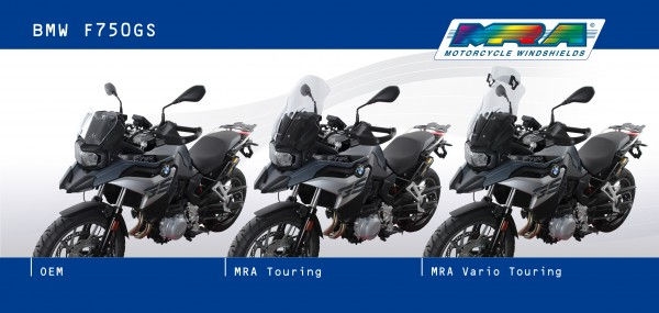 MRA / エムアールエーF 750 GS - Touring windshield "T" 2018- | 4025066165339