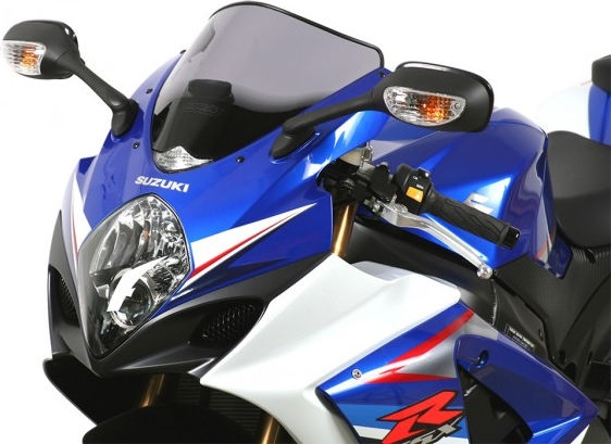 MRA / エムアールエー GSX-R 1000 - スタンダードウィンドシールド（OEMシェイプ） "O" 2007-2008 | 4025066112302