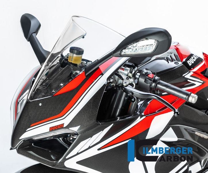 ILMBERGER / イルムバーガーカーボンパーツ フロントフェアリング グロス Panigale V4 / V4 S | VEO.025.DPV4G.K