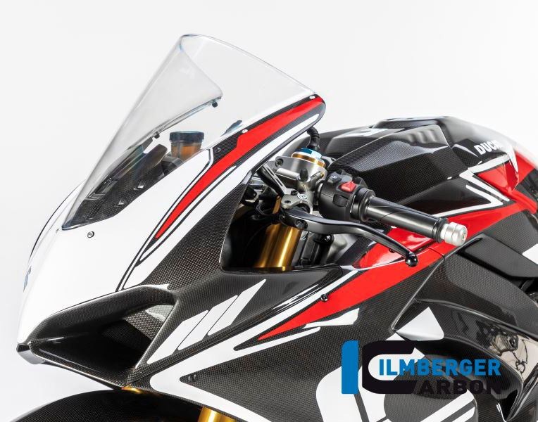 ILMBERGER / イルムバーガーカーボンパーツ フロントフェアリング Stocksport グロス Panigale V4 Racing | VEO.201.D4RAG.K
