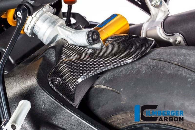 ILMBERGER / イルムバーガーカーボンパーツ リアハガー Ducati Monster 1200S グロス | KHO.017.D12MG.K
