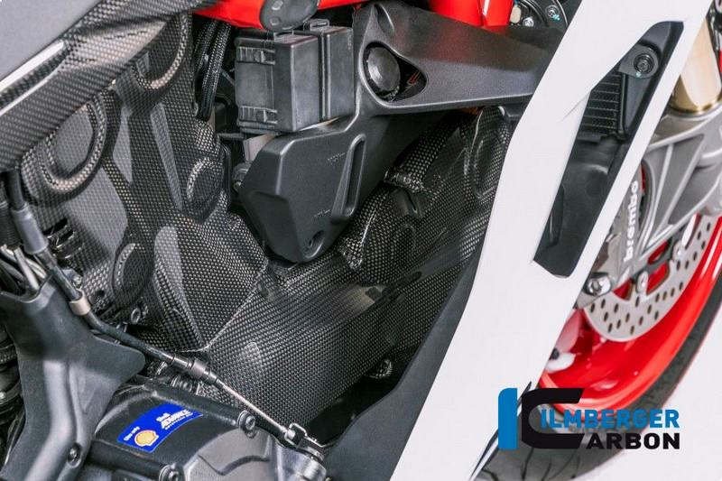 ILMBERGER / イルムバーガーカーボンパーツ カムベルトカバー ホリゾンタル グロスカーボン - Ducati Supersport 939 | ZAH.017.DSS7G.K