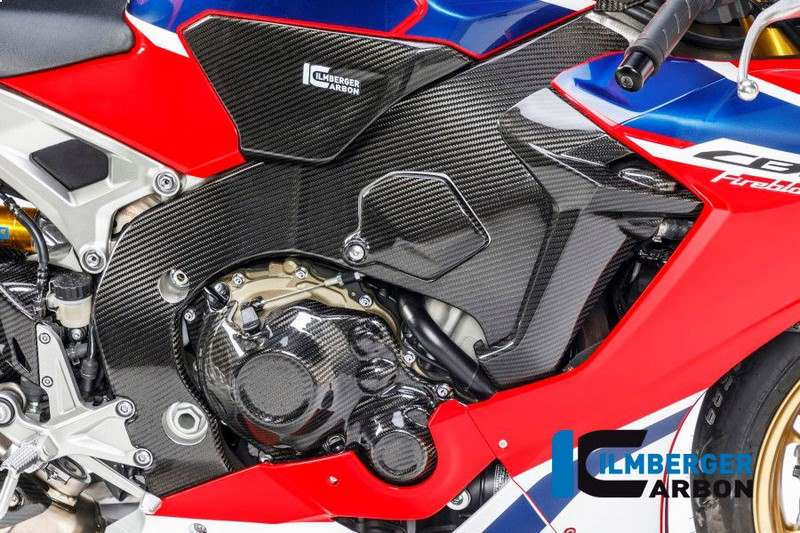 ILMBERGER / イルムバーガーカーボンパーツ フレームカバー 右側 カーボン - Honda CBR 1000 RR &apos;17 | RAR.015.CBR17.K